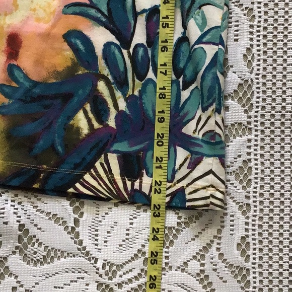 Chico’s beautiful colors t shirt top round neck - Picture 10 of 13